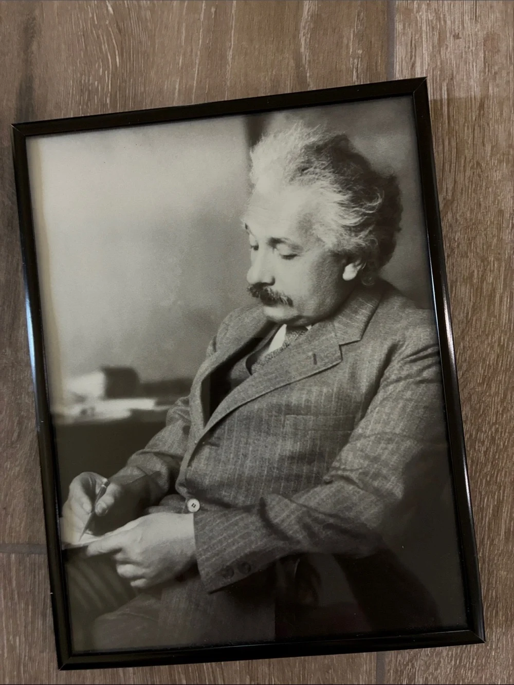 Black Photo Frame with Black Matte Finish - Home Office Wall Accent